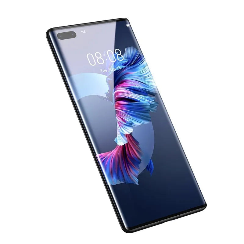 Baseus 0.25mm full rubber tempered glass screen protector for Huawei Mate40 series in black