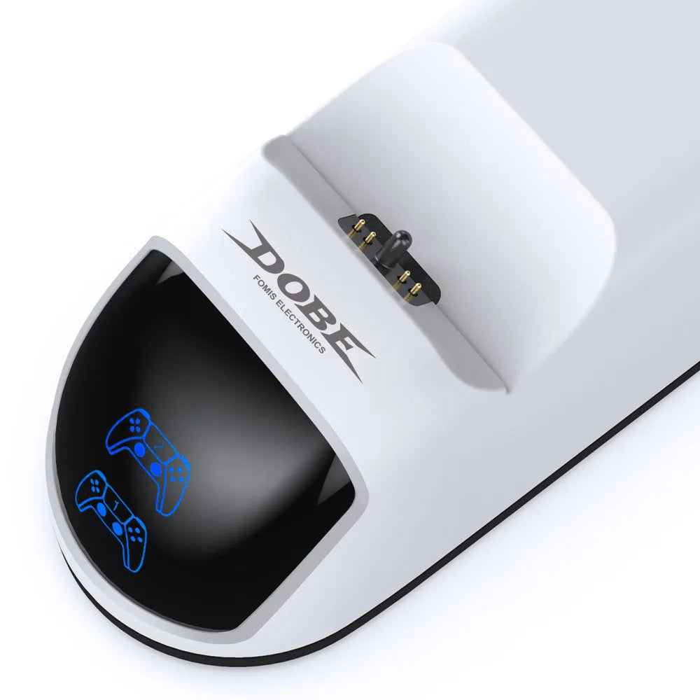 Type-C USB handle charger with LED breathing light in green or blue option, showing dimensions of 7.3x6.5x21 cm