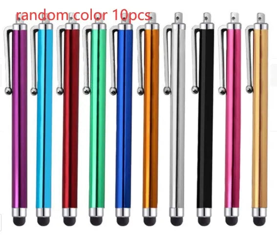 Universal capacitive touch pen stylus for smartphones and tablets in multiple colour options
