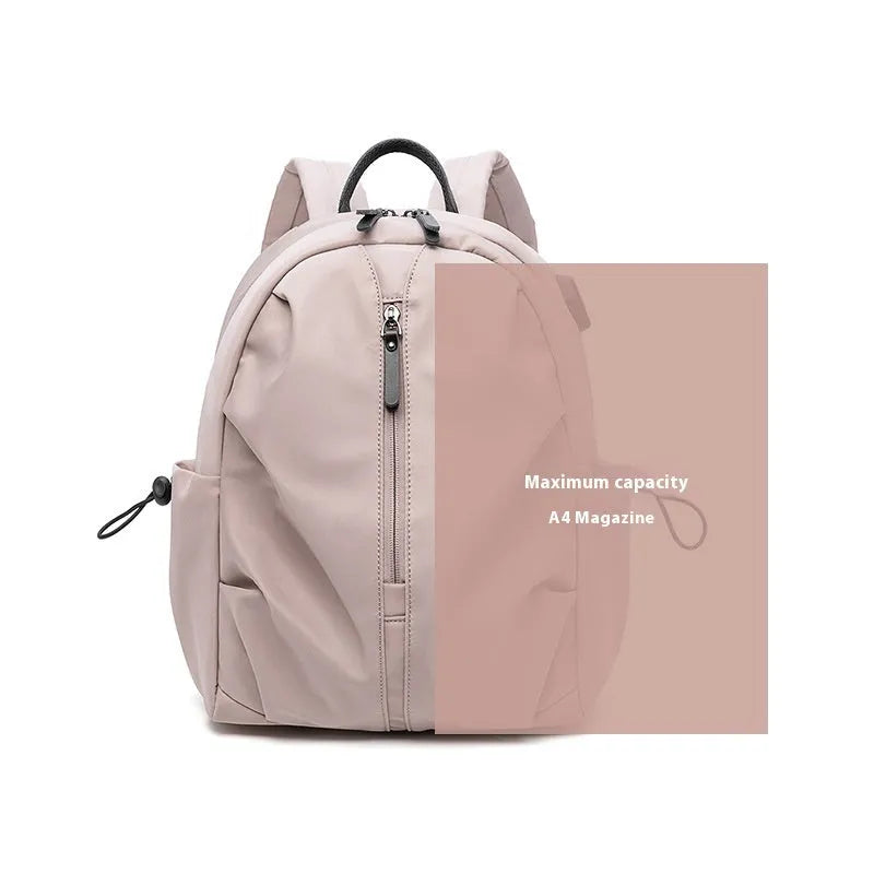 Women's Korean-style simple Oxford cloth business travel backpack in multiple colours with computer pocket and document pockets