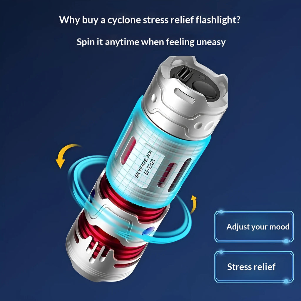 Mini student super bright long-range portable aluminium alloy flashlight black colour outdoor home use