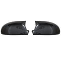 Pair of horn bright black plastic reflector shells for Volkswagen Sagitar 2006-2011.