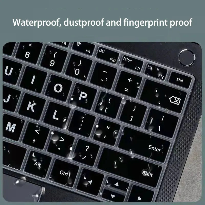 TPU keyboard protective film for MacBook Pro Air 13.3 inch showing colourful pattern options