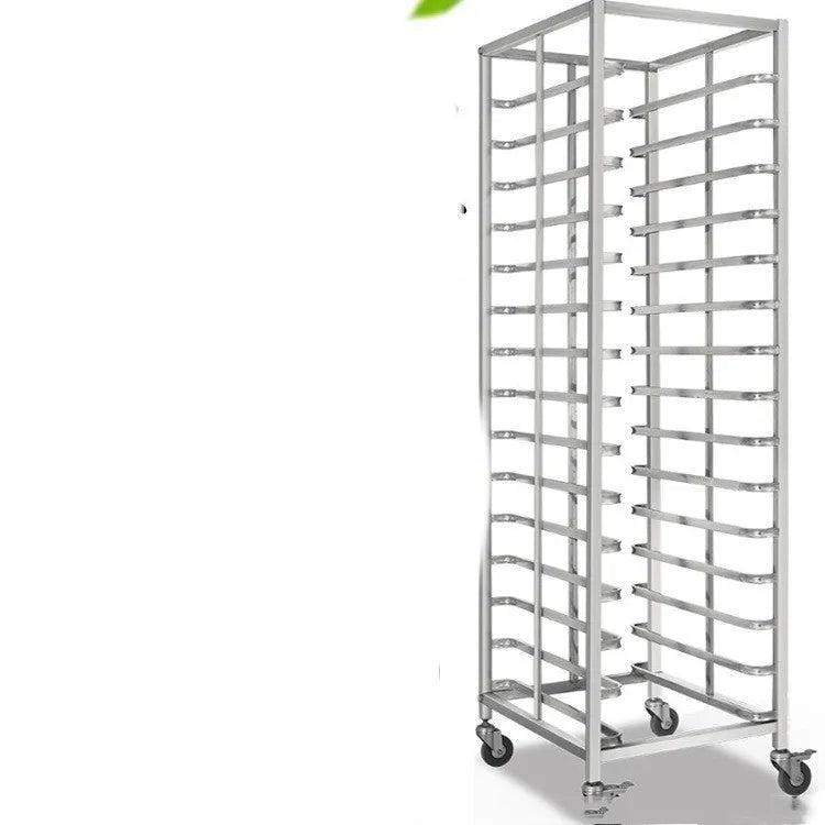 Stainless steel six-layer baking tray rack with 40x60cm frame for commercial kitchens