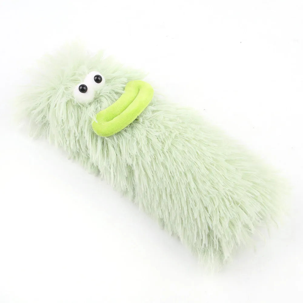 Interactive plush cat toy with crinkle sound mechanism and natural catnip filling in multiple colour options