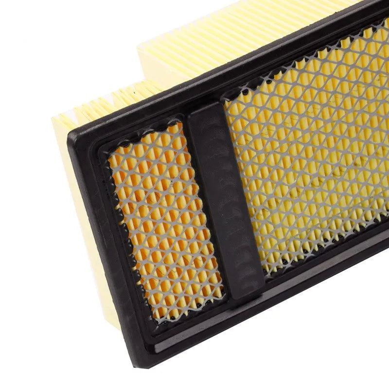 Dodge Ram pickup truck engine air filter cartridge showing dimensions