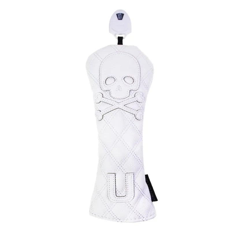 Black and white waterproof golf wooden pole protective cover for club protection