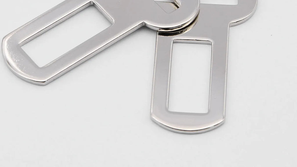 26mm silver metal pet safety buckle for car belts and leads
