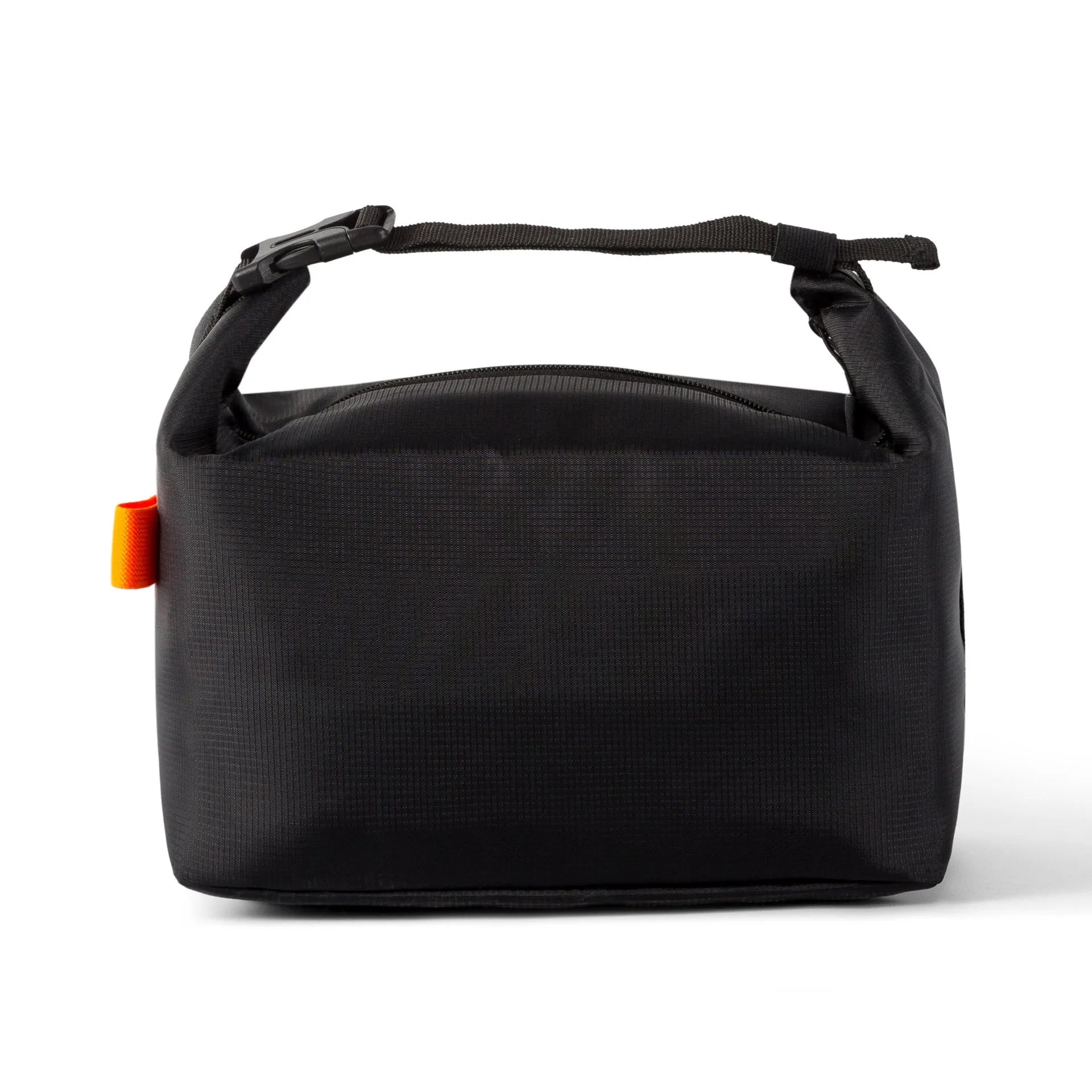 Japanese-style insulated cooler bag in Oxford cloth with wide opening, shown in Army Green colour.