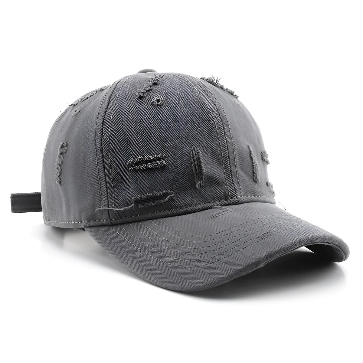 Cotton satin women's baseball hat in beige with dome crown for outdoor sun protection