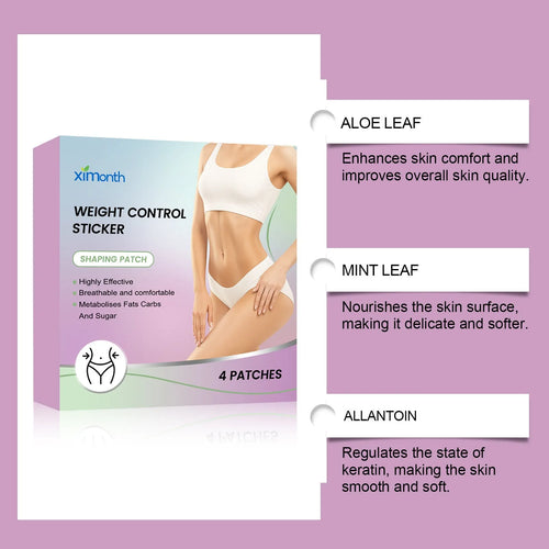 Body nursing adhesive bandage with hydrogel and microneedle construction, four-piece pack