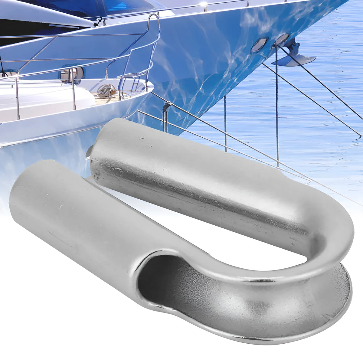 304 316 stainless steel chicken heart ring round sleeve ring for tube sizes M4 to M35