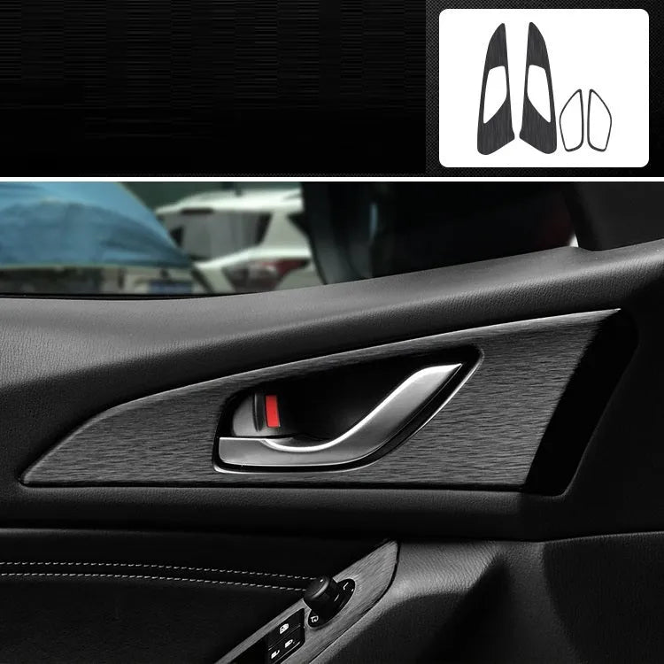 Unksera car interior decorative vinyl sticker kit for centre console and dashboard modification