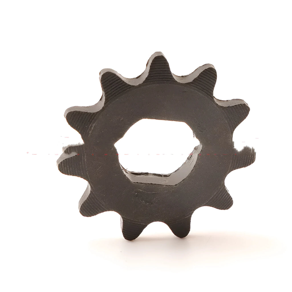 Cast iron 11-tooth motorcycle sprocket with non-circular design for 25hT8F chain reduction motors