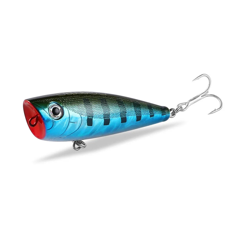 Lure Pineapple 6cm 7g micro floating wave climbing fishing bait in water with surface disturbance