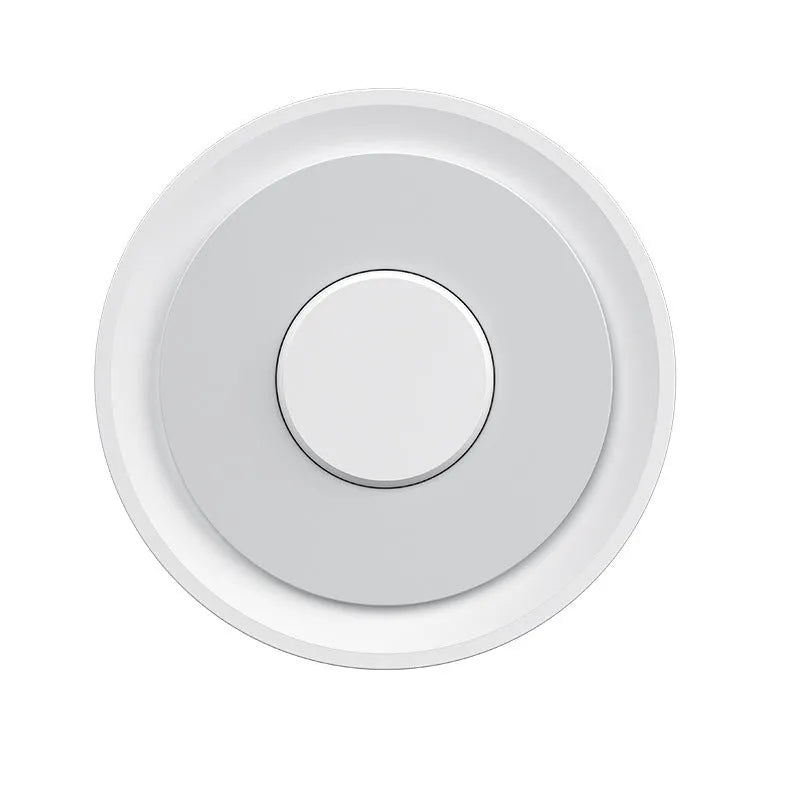 White square ZigBee smart home gateway with compact 78mm dimensions