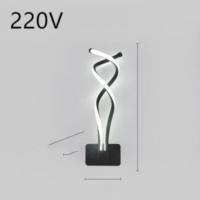 Minimalist Nordic design LED wall lamp with a silicone shade, mounted on a bedroom wall.