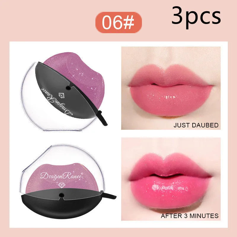 Lazy Lips Pearlescent Glitter Lipstick 9.8g in shade DR01 with pearlescent finish and water-shine effect