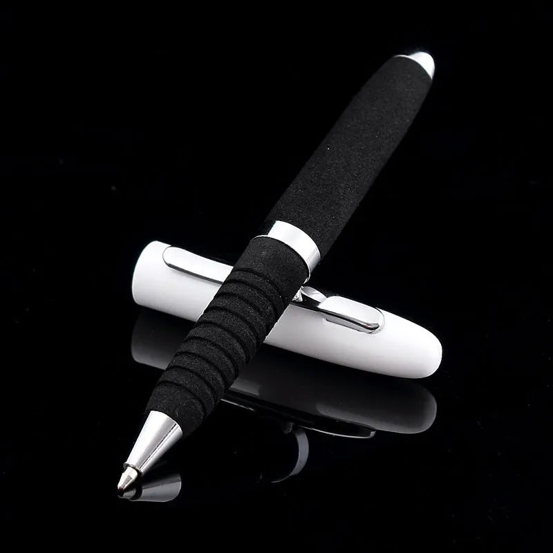 EVA metal cap mini ballpoint pen with compact 112mm design and choice of seven ink colours