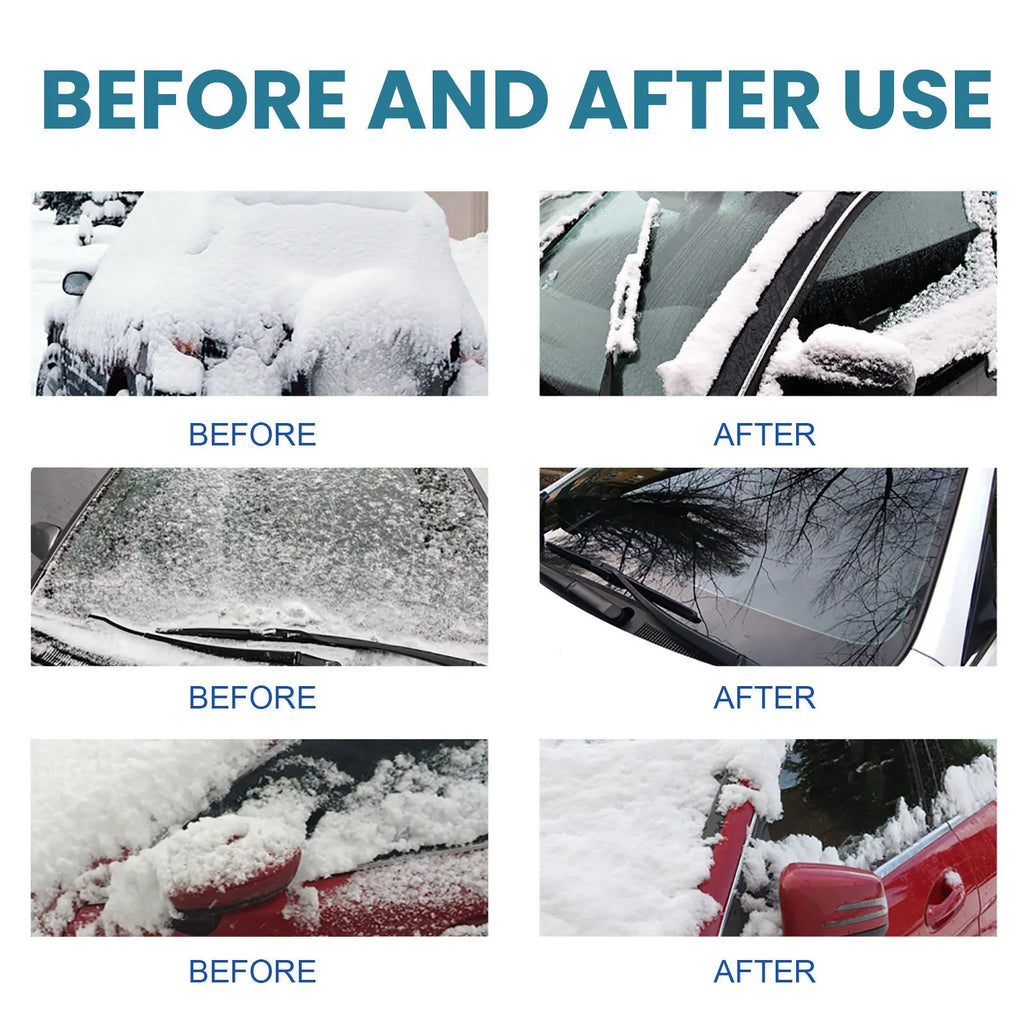 150ml car windscreen de-icer spray bottle for frost and ice removal