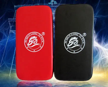Square red taekwondo foot target pad for martial arts kicking training