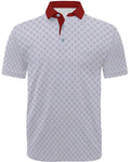 Men's 3D printed short sleeve t-shirt in Japanese retro style with zipper details on mesh fabric.