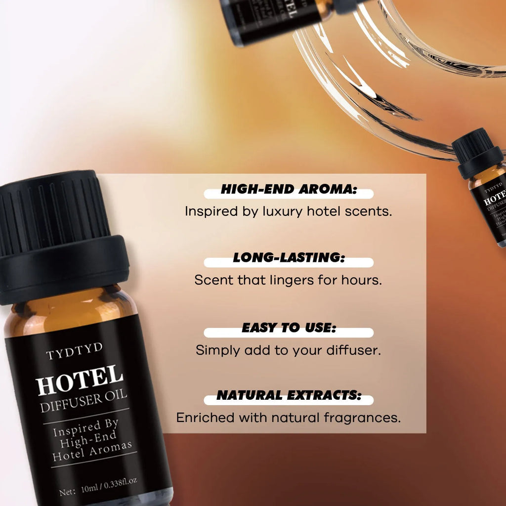 10ml natural plant fragrance essential oil bottle for aromatherapy and diffuser use