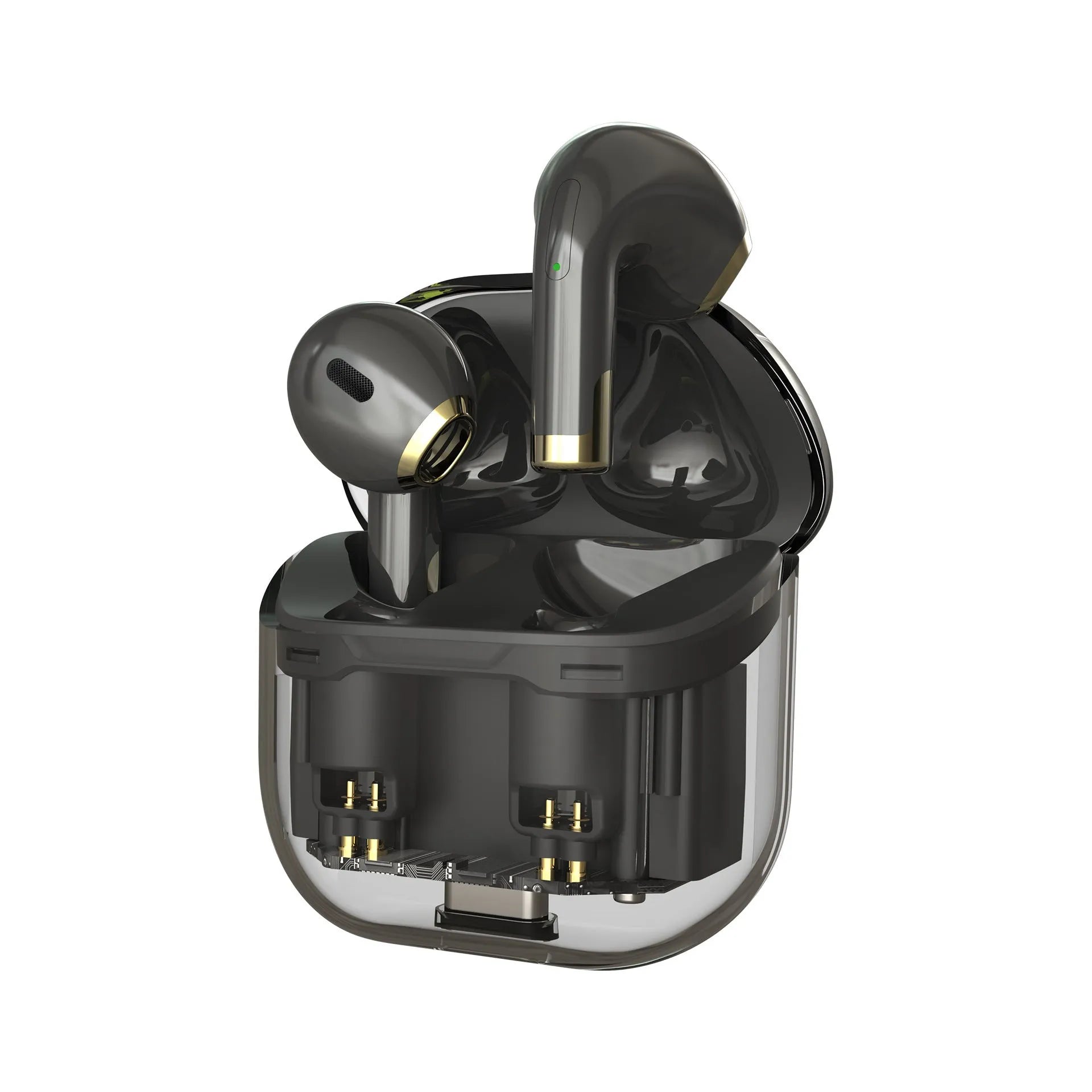 Wireless Bluetooth sleep headset in black, ultra-long battery, in-ear design