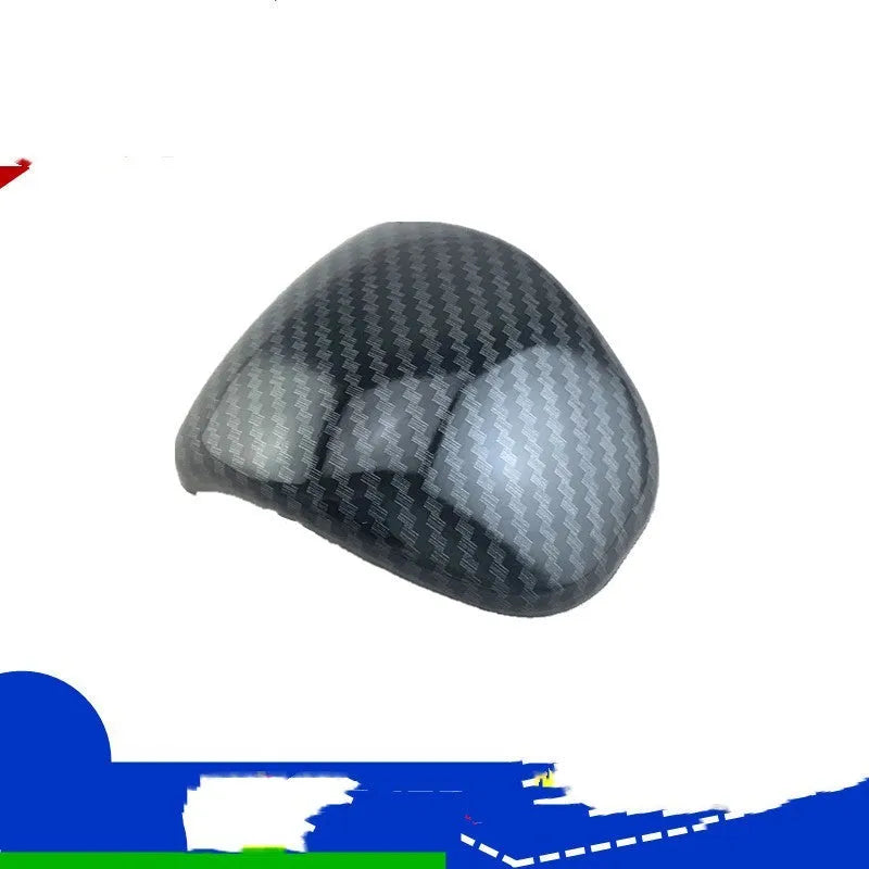 Carbon fibre pattern gear shift cover for car interior decoration