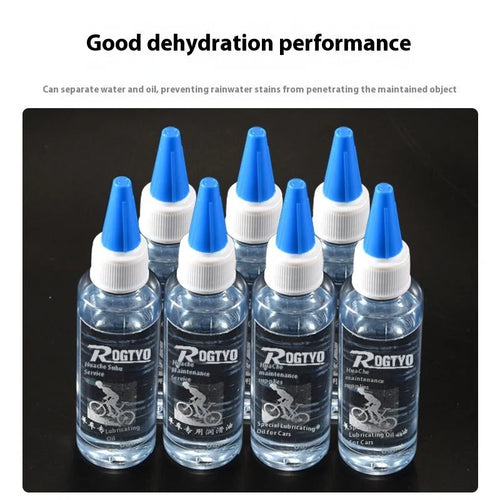 60ml bottle of specialised bicycle chain lubrication oil for rust prevention and mechanical lubrication