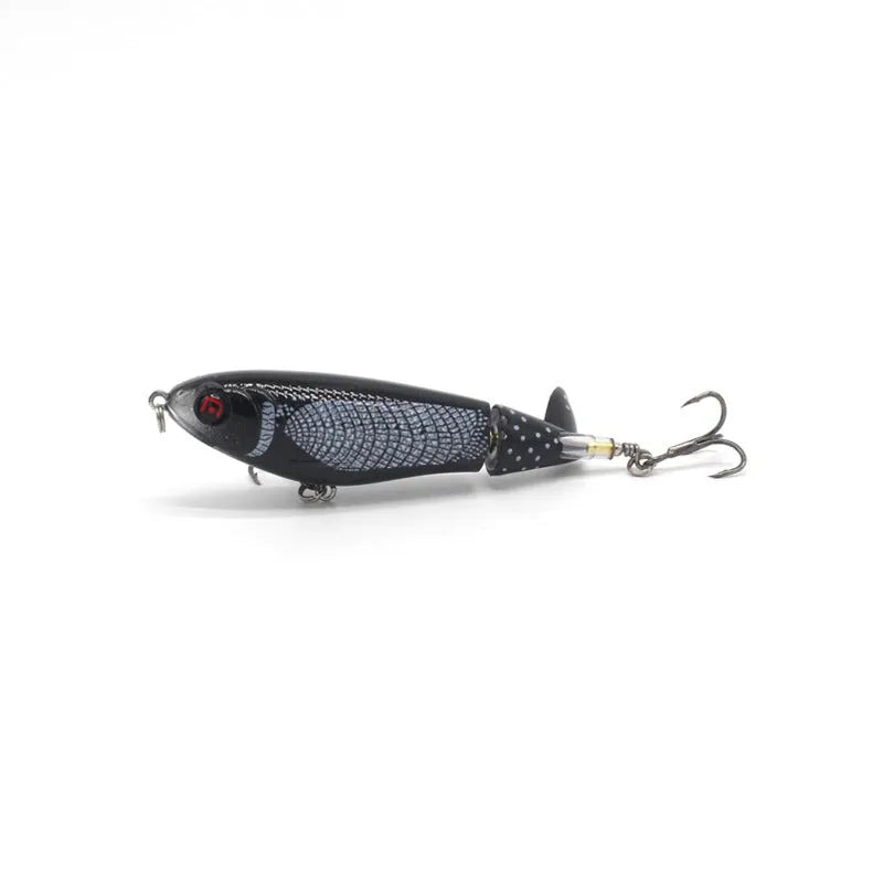 7.5cm artificial soft plastic fishing bait lure with bionic design for freshwater predator angling