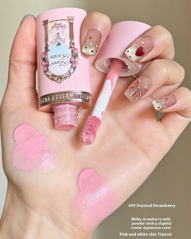 Strawberry Cupid Liquid Blush in shade Blush 01 with natural finish, standard size