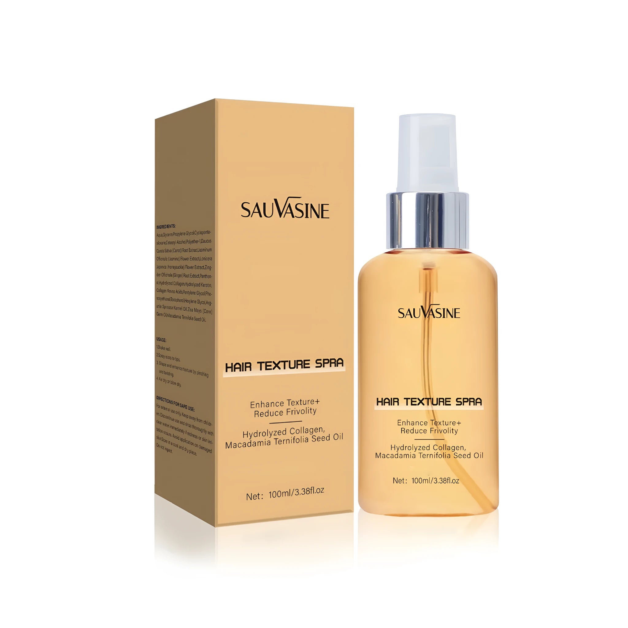 100ml bottle of SWX-248 classified scalp care spray for frizz reduction and moisturisation.