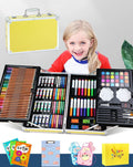 Creative birthday gift box for girls ten years old with doodle pen set in pink aluminium box