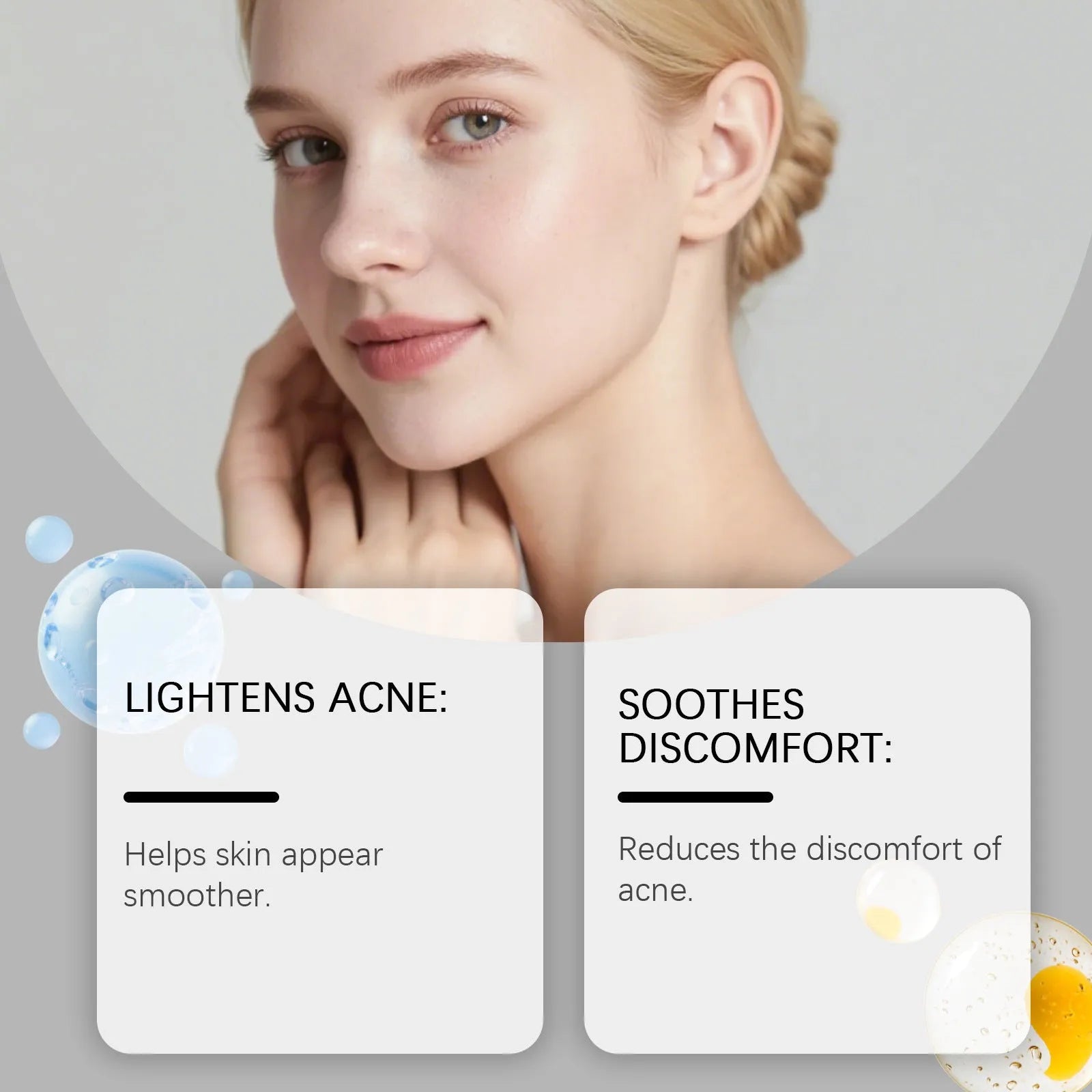 80 hydrocolloid facial acne patches for gentle blemish treatment