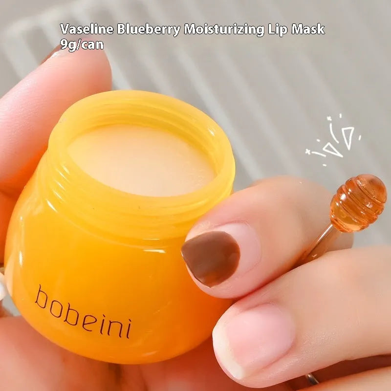 Vaseline Nourishing Honey Pot Lip Balm 9g pot with small brush