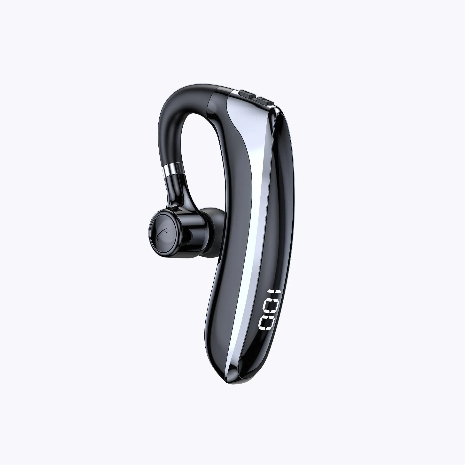 Bone conduction sports Bluetooth headset in ear hook style with digital display
