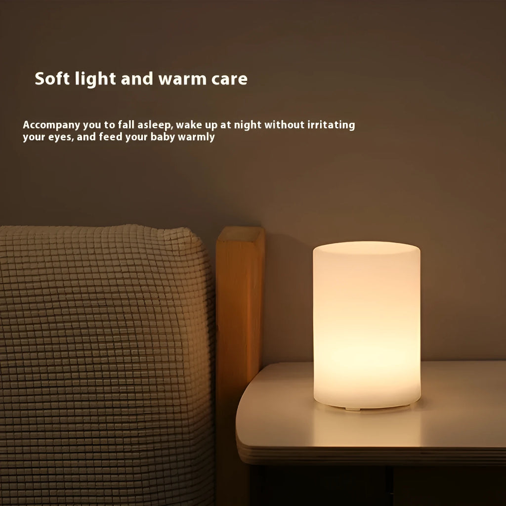 Dry battery night lamp ball shape D15CM remote control timing white modern simplicity