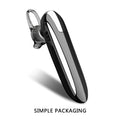Bluetooth headset single ear wireless with voice control black and white options