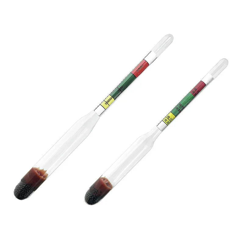 Glass electrohydraulic hydrometer for automobile battery testing with 330mm length