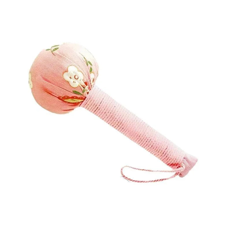 Argy wormwood hand-held massage hammer in green, shown with 26cm and 31cm size options.