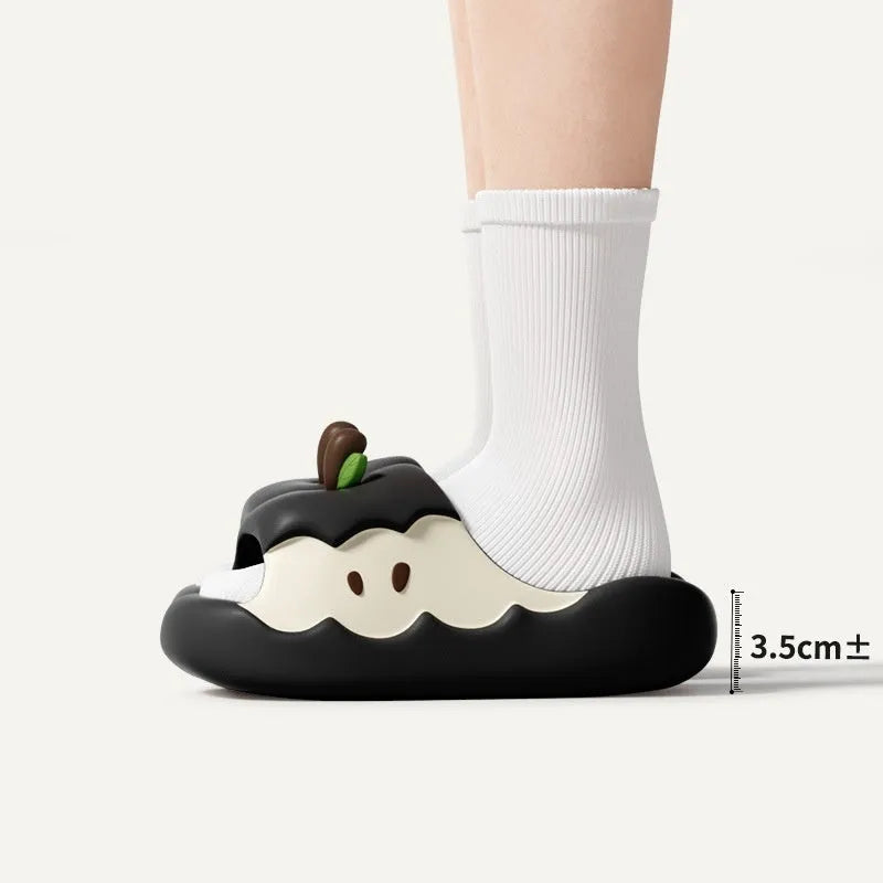 EVA parent-child sandals with fruit cartoon design in multiple colour options