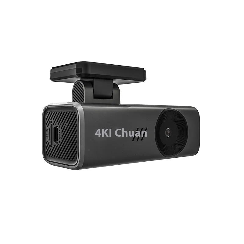 Hidden 4K dash cam with no screen, enhanced night vision, discreet car recorder