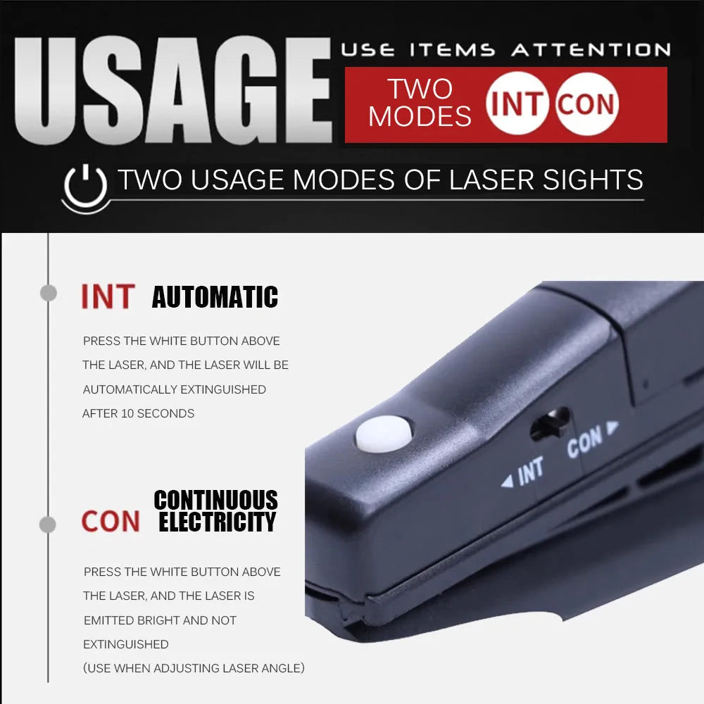 Black golf putting laser aiming instrument mounted on putter shaft for alignment practice
