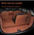 Custom 3D boot liner mat for Mitsubishi Outlander, shown in a black and beige colour combination.
