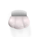 Blue Paw Soft deshedding brush for cats and dogs on a white surface.