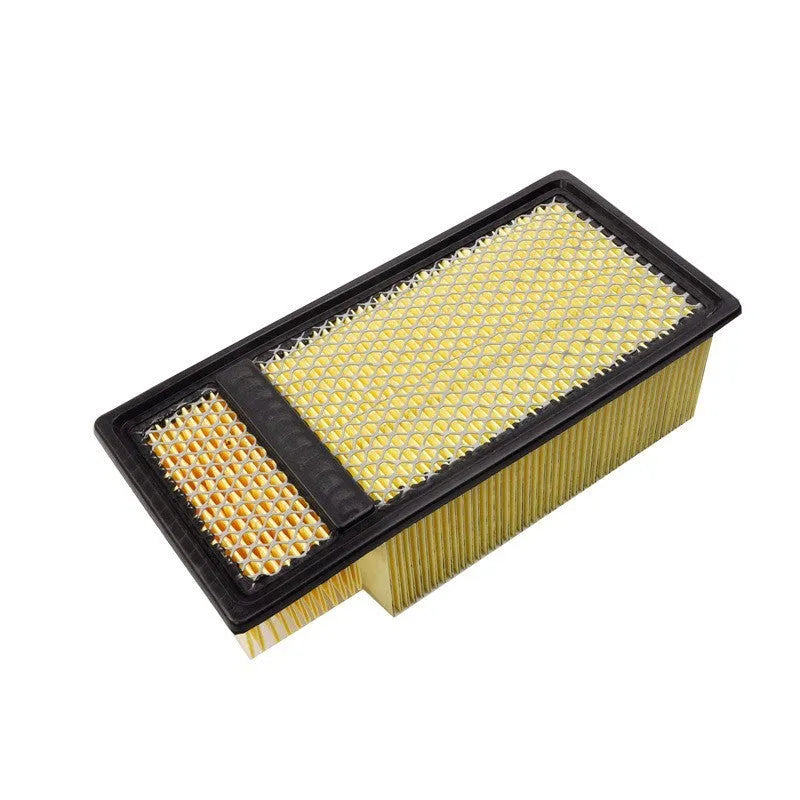 Dodge Ram pickup truck engine air filter cartridge showing dimensions