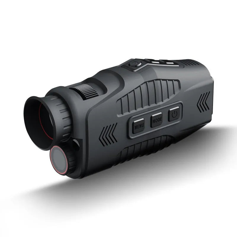 Hd infrared night vision monocular 1080P with 5X zoom and 3W infrared spotlight, 160x75x55mm