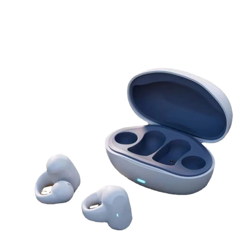 Wireless Bluetooth headset in-ear design i113 Black with USB charging cable