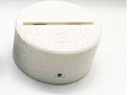 Modern lotus-shaped LED night light with acrylic shade and touch control